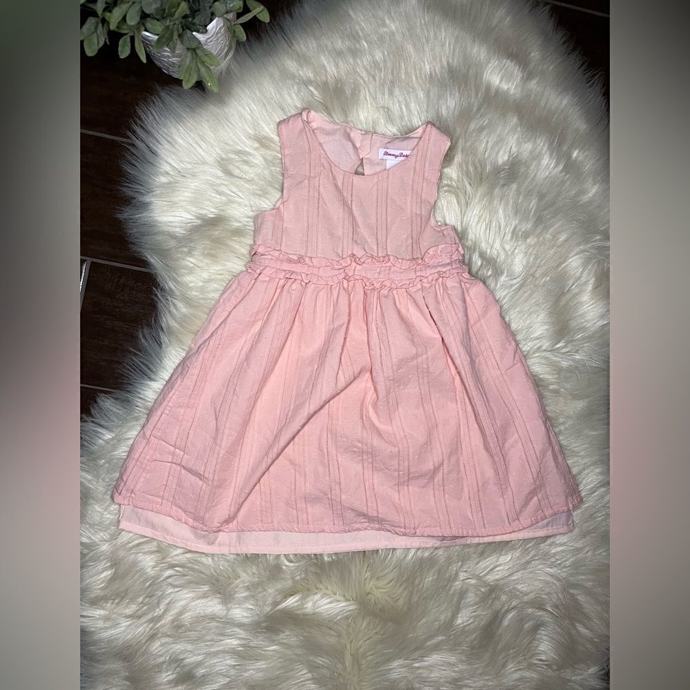 Tommy Bahama pink sun dress sz 4T